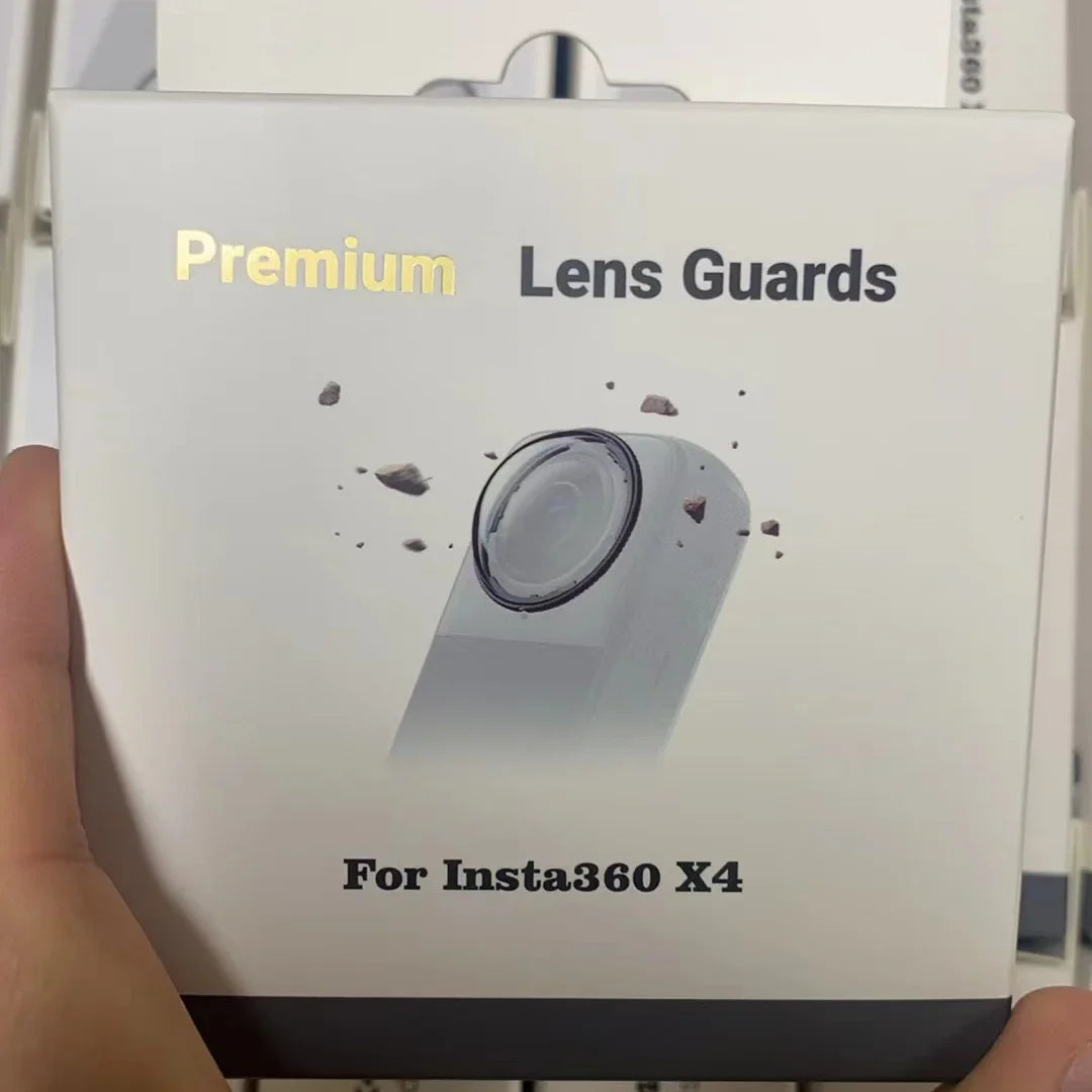 Insta360 X4 Premium Glass Lens Guard Protector for ONE X4 – Accessories for Insta360 ONE X4