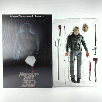 Michael Myers Horror Action Figure - Halloween Pumpkin Decor Toy Collectible Gift for Horror Fans
