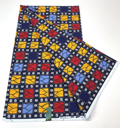 Latest Style Ankara Wax Print Fabric - 100% Cotton High Quality Soft African Real Wax Material