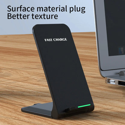 Fast Wireless Charging Stand - Compatible with iPhone 17/15/14/13/12/11 Pro & Samsung Galaxy Devices