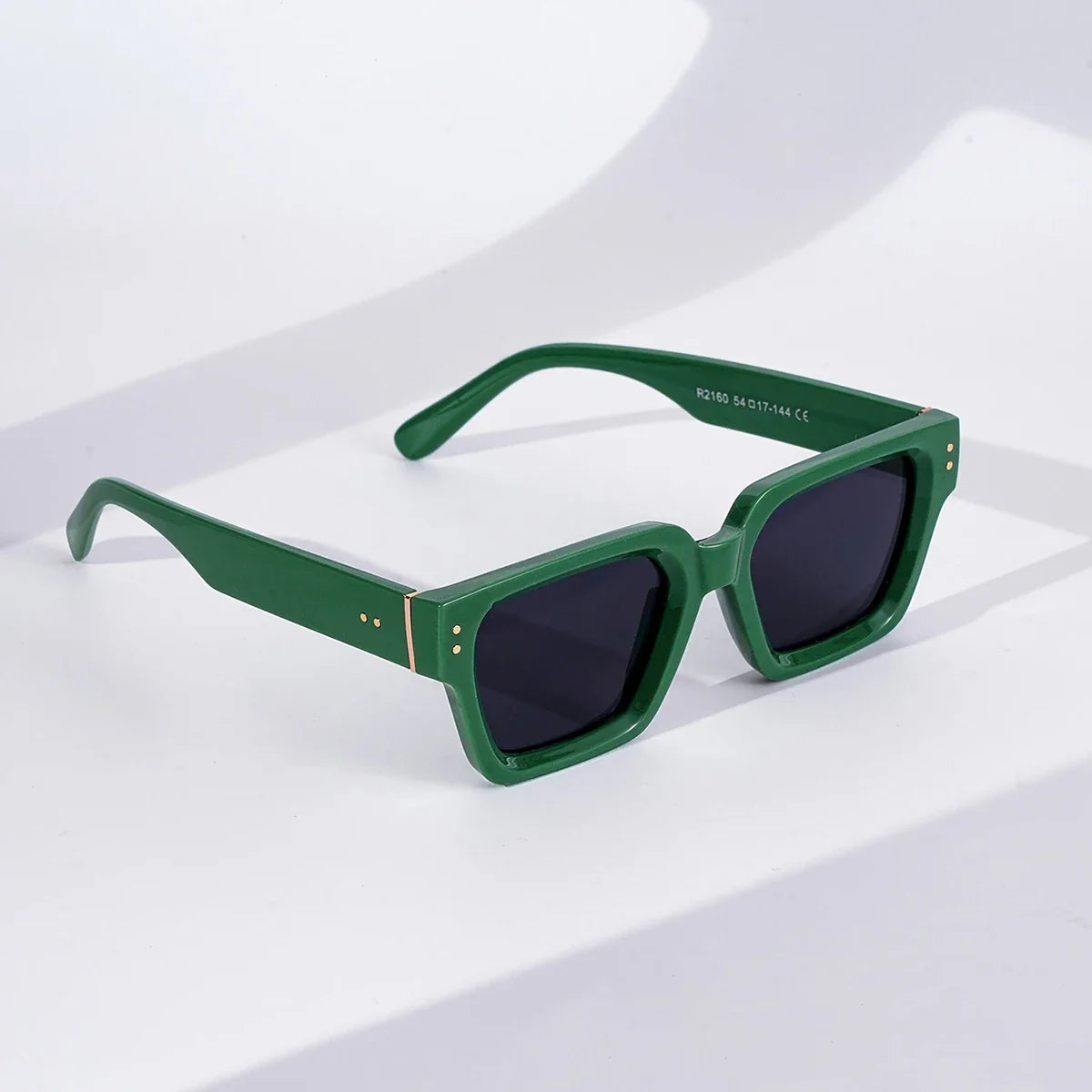 Ruiao 2024 Luxury Premium Designer Sunglasses – Black Square Shades for Men & Women