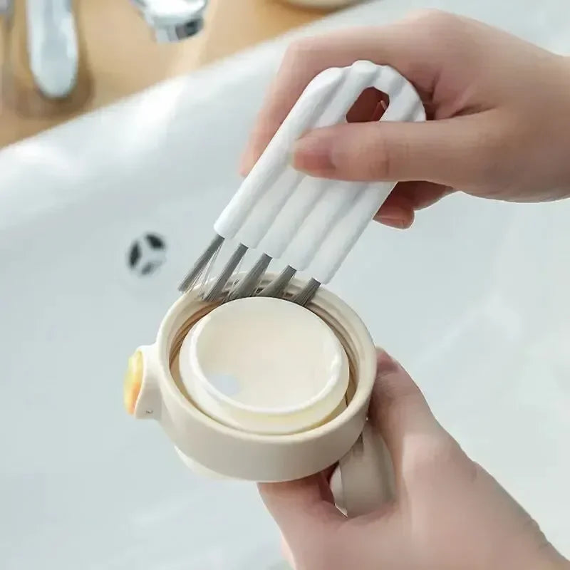 Multi-Functional Phone Cleaning Brush - Flexible Dust Removal Tool for Earphones, Keyboard & Device Slots