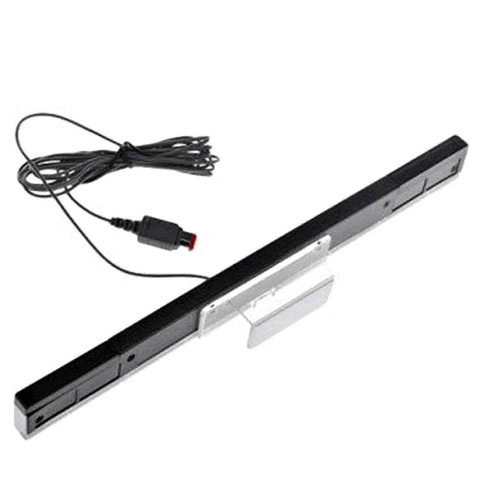 Nintendo Wii Motion Sensor Bar - Wired IR Receiver with Extension Cable for Remote Controller