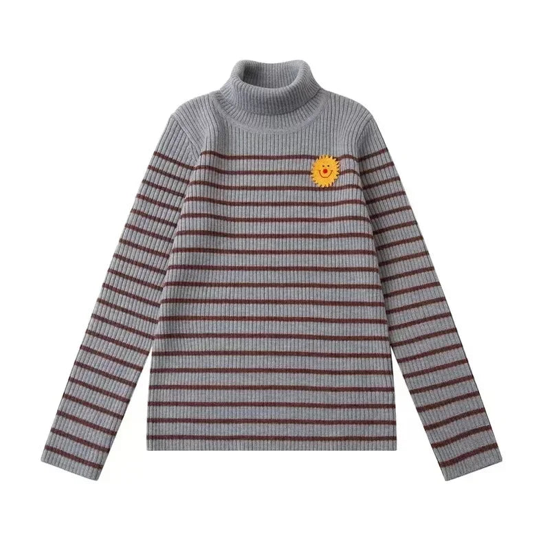 Kids Knit Sweater & Leggings Set - Warm Winter Baby Boy Girl Tops and Clothing Outfit Ages 2-10 Years