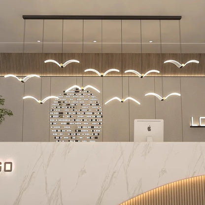 Modern LED Pendant Light – Home Decor Chandeliers for Living Room & Dining Room Indoor Hanging Lighting
