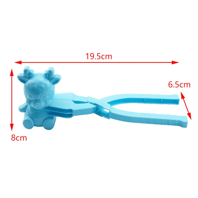 Duck Rice Mold Snowball Maker – Cute Animal Rice Ball Shaper with Handle for Kids & Winter Fun