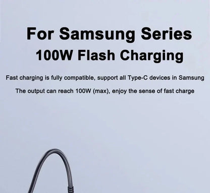 2PCS 45W PD USB-C Cables – Fast Charging & Data for Samsung Galaxy S20/S21/S22/S23 Ultra, Note 10/5G, A53/A54