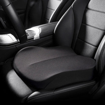 Car Booster Seat Cushion — Heightening, Breathable Portable Seat Pad for Fatigue Relief, Comfortable Driving
