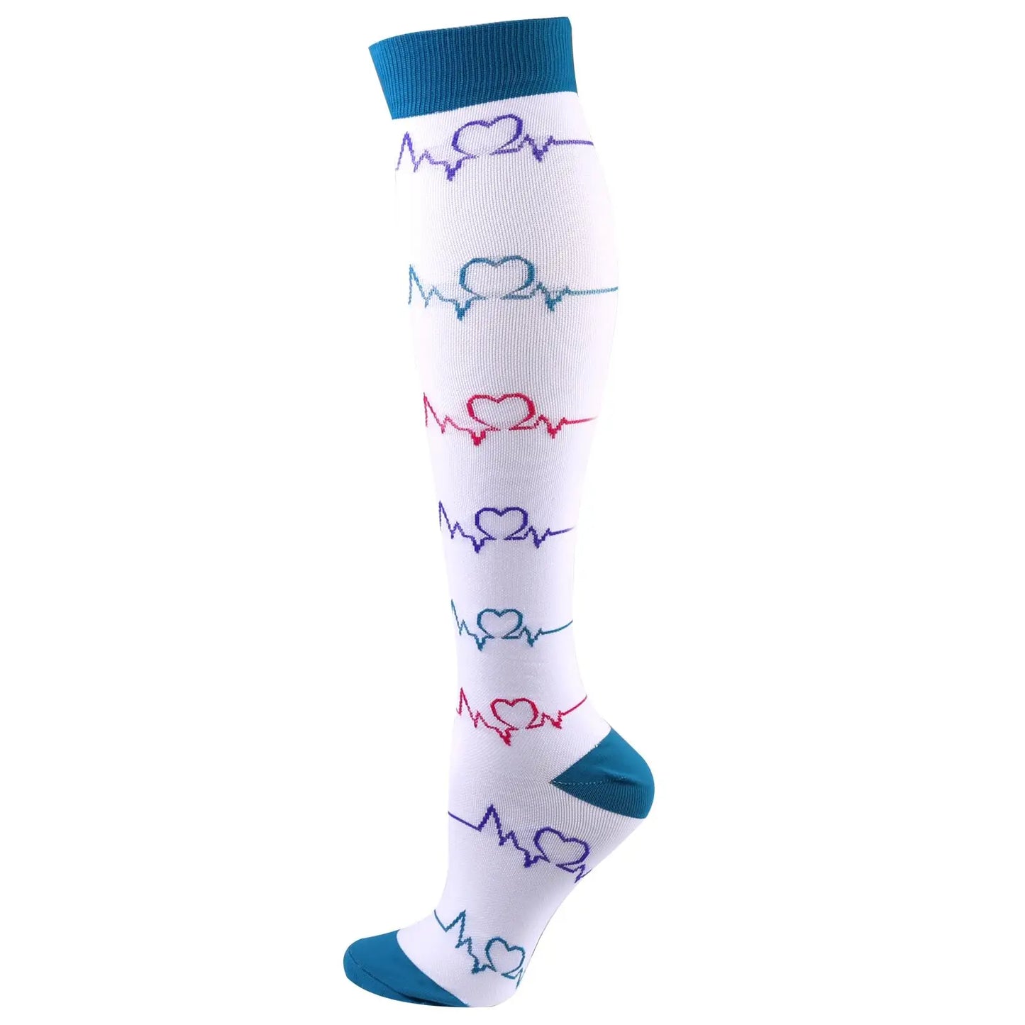 Compression Stockings for Men & Women - Edema Varicose Vein Support Sports Running Pressure Socks