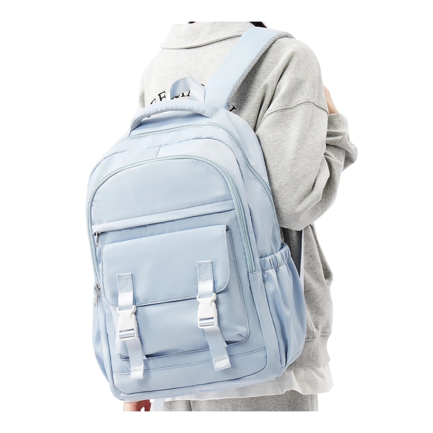 High-Capacity Student Backpack | Trendy Laptop & College Bag for Women, Girls, Travel & School BookBag