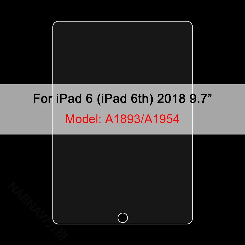 3-Pack Tempered Glass Screen Protector - Apple iPad 10th 9th 8th 7th Mini Air & Pro Series