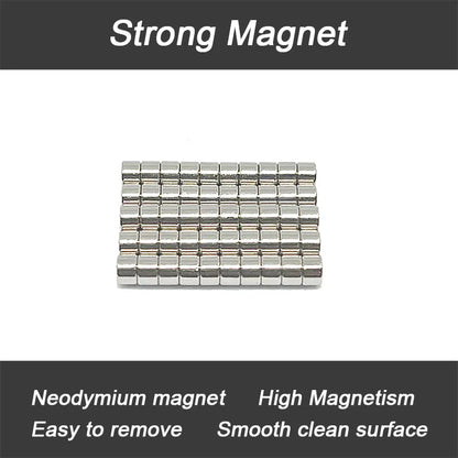 N35 Neodymium Disc Magnets 3x2mm - Strong Permanent Round Magnetic Mini Magnets