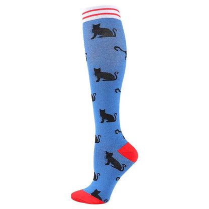 Compression Stockings for Men & Women - Edema Varicose Vein Support Sports Running Pressure Socks