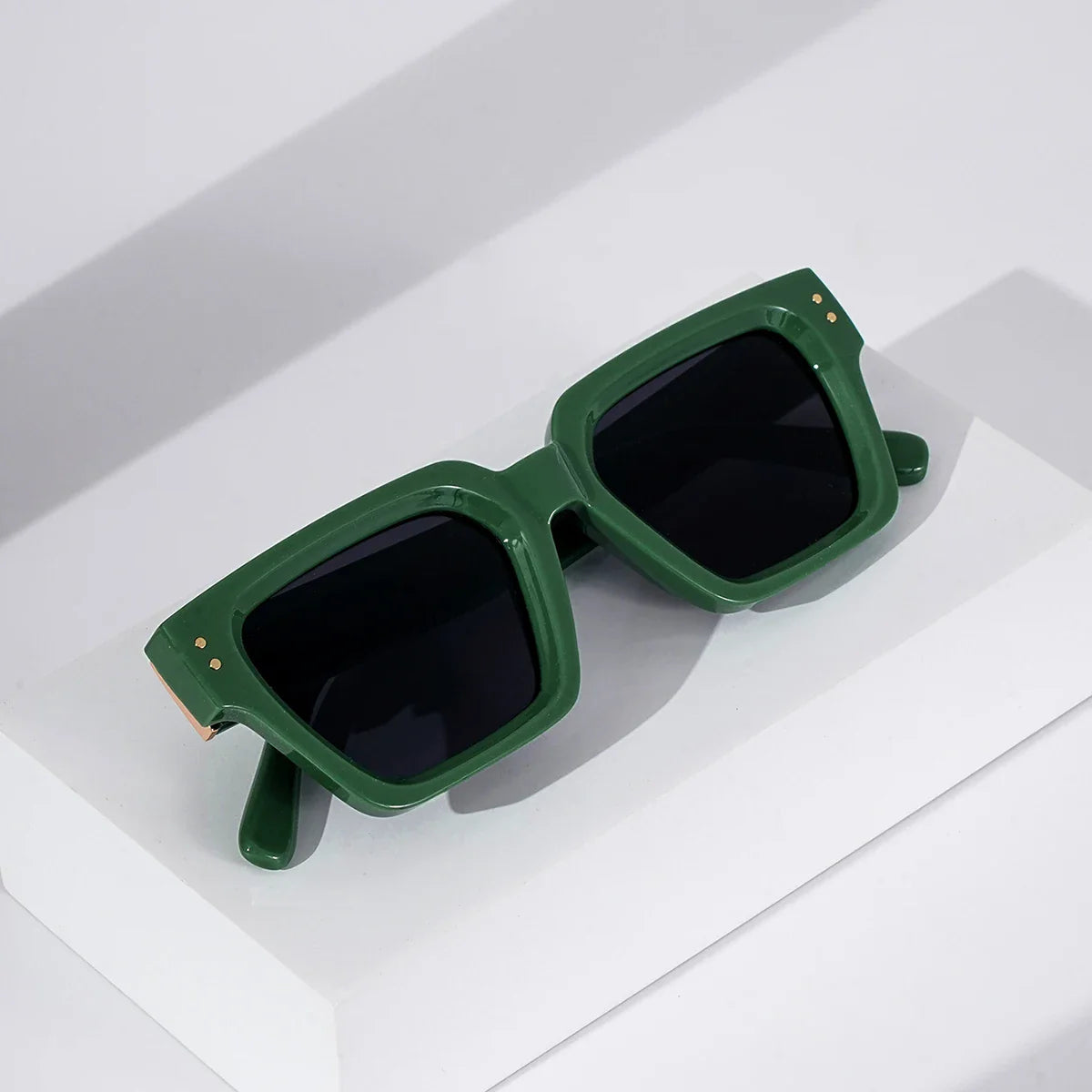 Ruiao 2024 Luxury Premium Designer Sunglasses – Black Square Shades for Men & Women