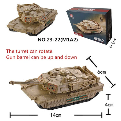 Military Building Blocks Set - F22 Fighter Jet M1A2 Tank & Helicopter Model Toys for Boys Christmas Gifts