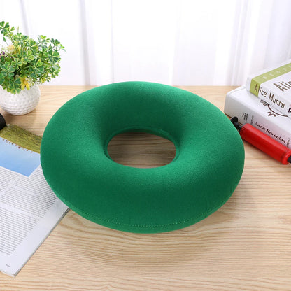 35cm Medical Donut Cushion – Hip Support & Tailbone Pain Relief Seat Pad for Hemorrhoids, Anti-Bedsore Pillow with Pump