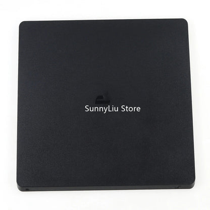 PS4 Slim & Pro Front Upper Shell Cover — Black Protective Faceplate Housing