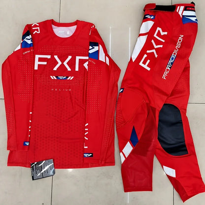 2025 FXR Off-Road Motorcycle Gear Set – MX Jersey & Pants Combo for Dirt Bike Racing & Motocross