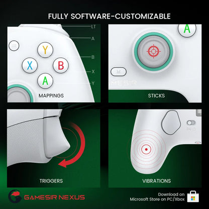 GameSir G7 SE Wired Xbox Controller - Gamepad for Xbox Series X, Series S, Xbox One with Hall Effect Joystick
