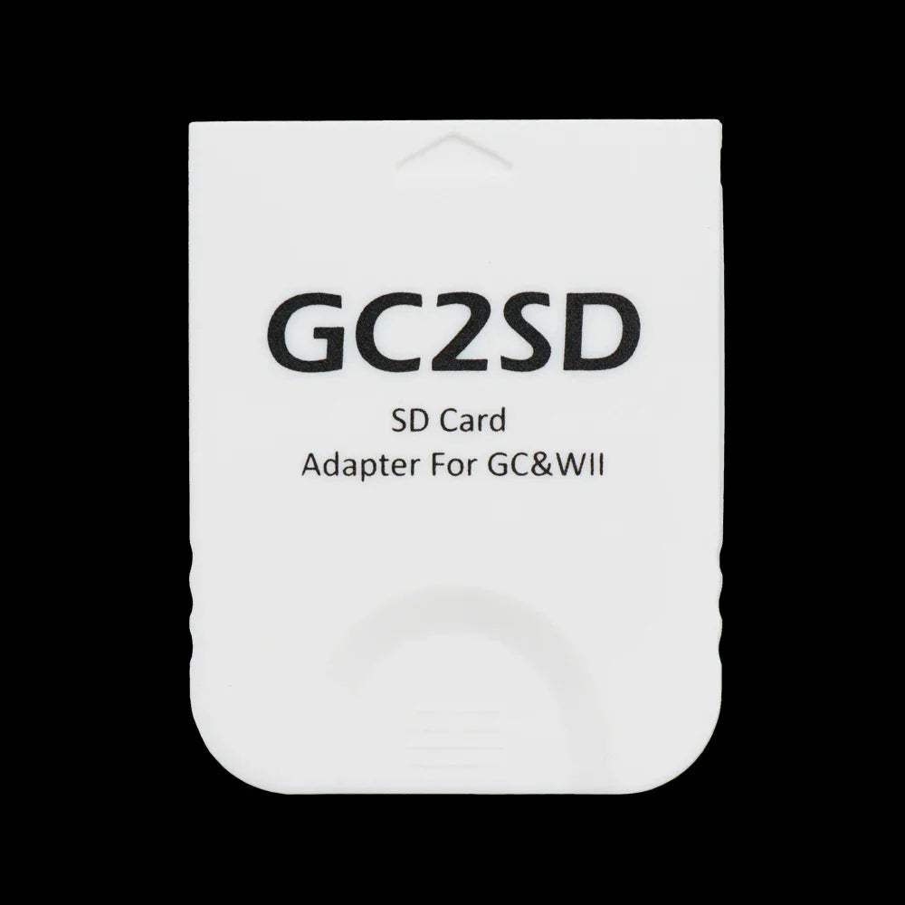 GC2SD Card Adapter – Micro SD to SD Memory Card Adapter for Nintendo GameCube & Wii Console, SD2SP2 Swiss Compatible