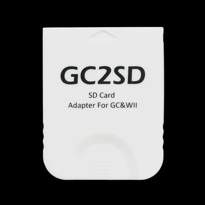 GC2SD Card Adapter – Micro SD to SD Memory Card Adapter for Nintendo GameCube & Wii Console, SD2SP2 Swiss Compatible