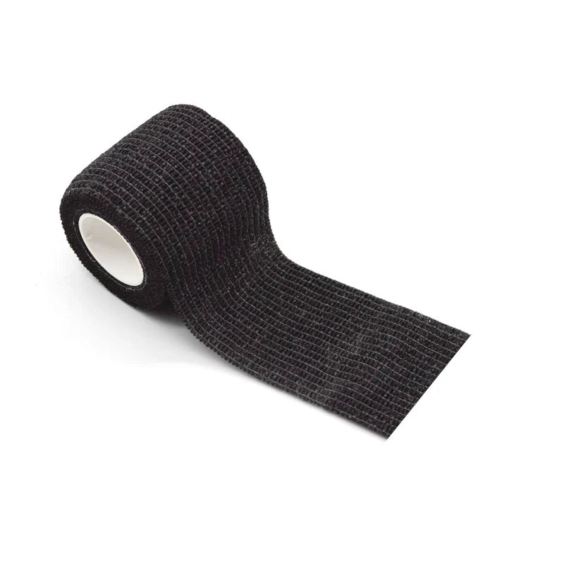 34-Color Tattoo Grip Bandage – Non-Slip, Waterproof, Disposable Elastic Non-Woven Fabric for Tattoo Supplies