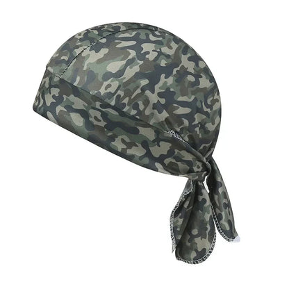 Camouflage Headband Bandana - Breathable Sun Protection Headscarf for Cycling, Sports & Outdoor Wear