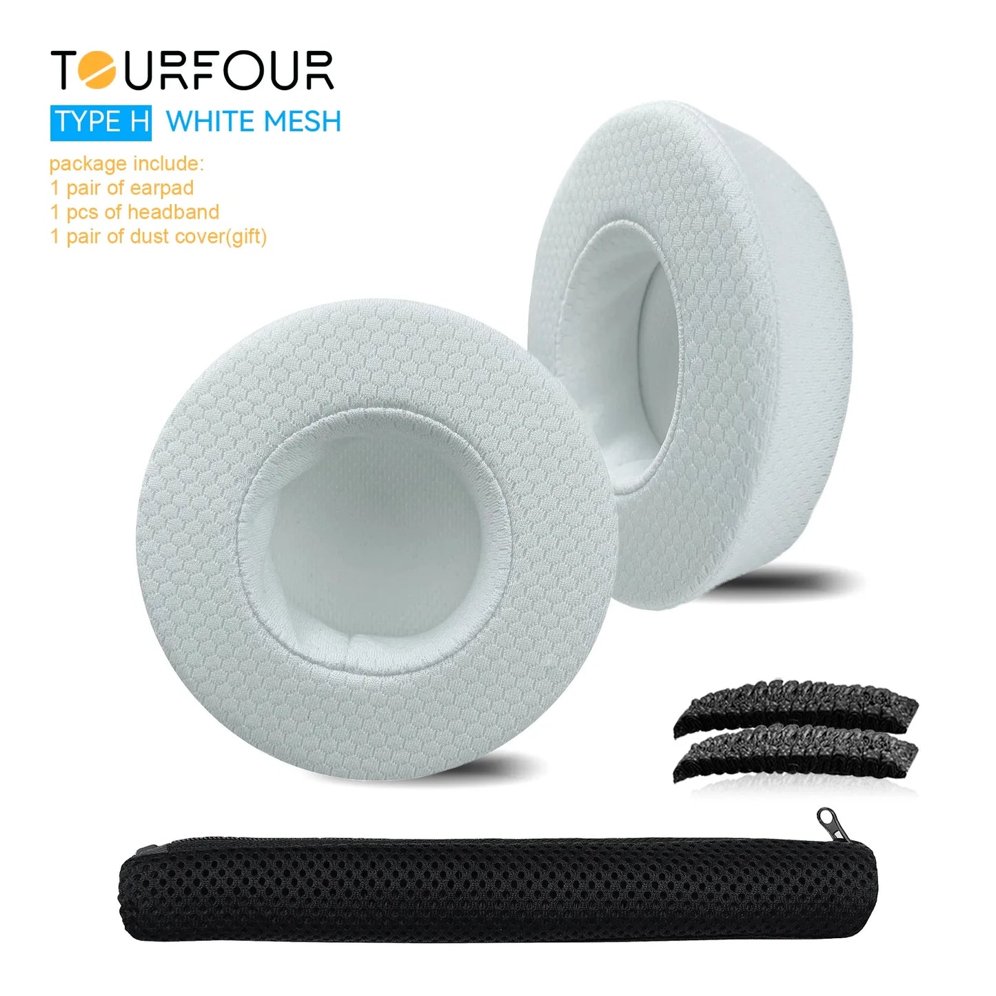 TOURFOUR Replacement Earpads for Corsair Virtuoso RGB Headphones – Compatible with Wireless SE & XT Models Ear Cushions
