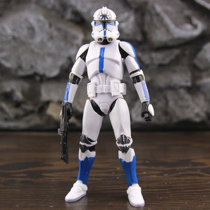 Star Wars 6" Action Figures – 501st Legion ARC & ARF Troopers, Rex, Jesse, Bane, Denal, Tup, Dogma Clone Toy