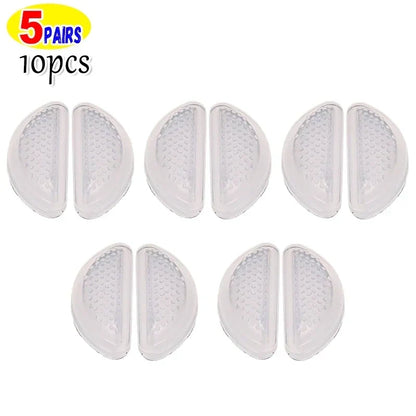 Silicone Glasses Nose Pads – Soft Non-Slip Transparent Air Cushion, Self-Adhesive Eyewear Accessory
