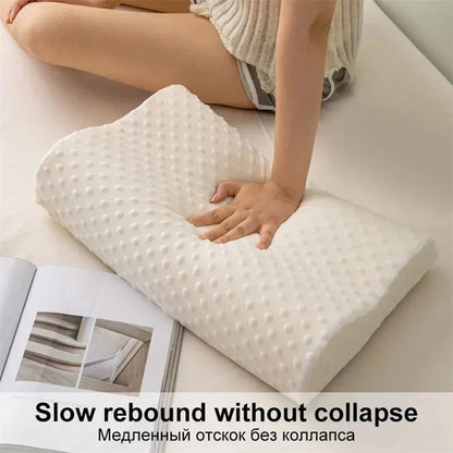 Long Memory Foam Pillow - Orthopedic Neck Support Maternity Sleeping Pillow with Slow Rebound Comfort