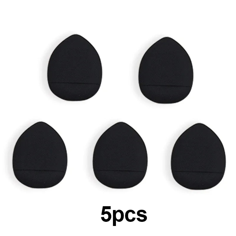 Mini Finger Makeup Puff Sponge Set - Small Air Cushion Applicator for Foundation, BB Cream & Concealer Application