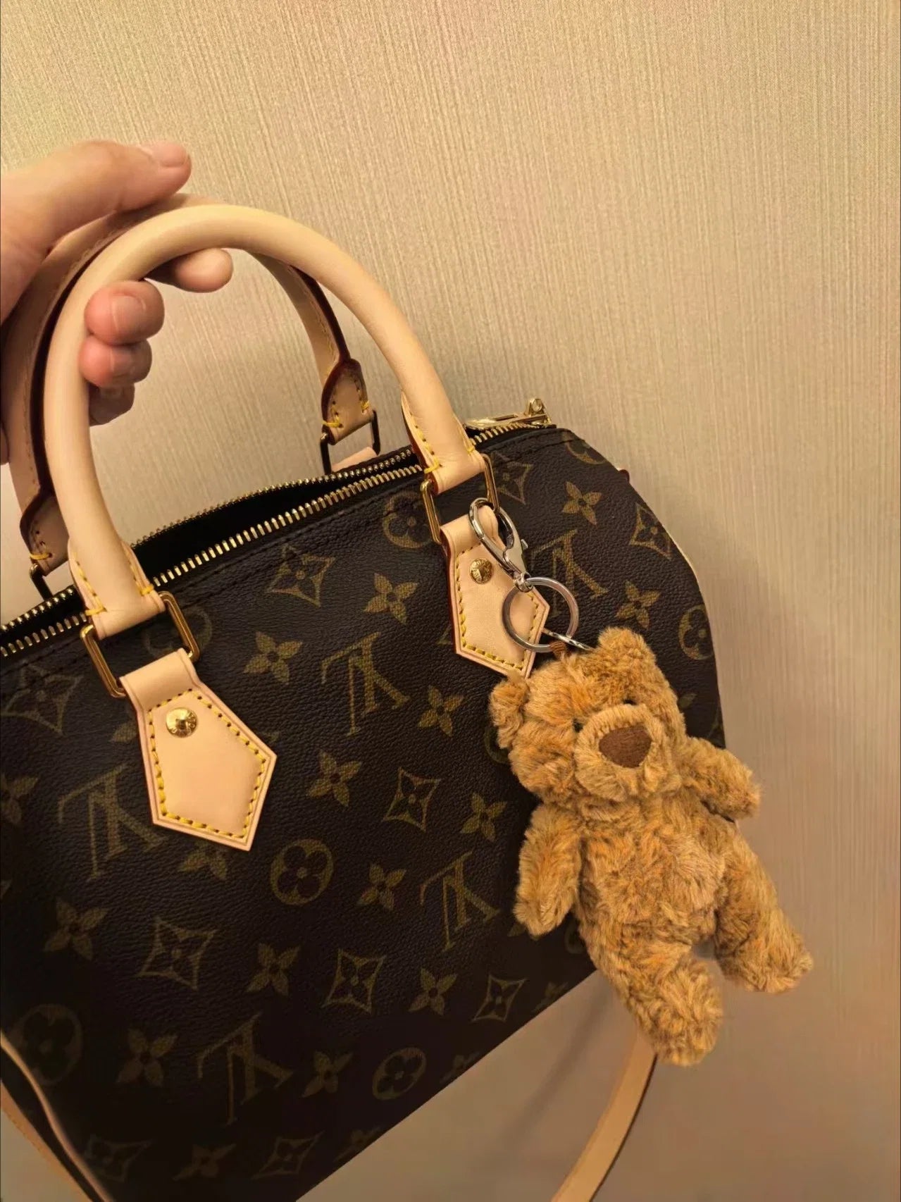 Cute Plush Bag Charm Keychain - Kawaii Soft Toy Pendant Birthday Gift for Girls
