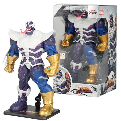 ZD 1/10 Marvel Legends Action Figures – Venom, Spider-Man, Iron Man, Thanos, Captain America, Black Panther Toy