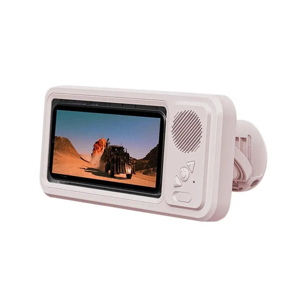 Z07 Waterproof Bluetooth Speaker Phone Holder – Wall Mounted Shower Bathroom Touchscreen Stand for Hands-Free Video & Music Streaming