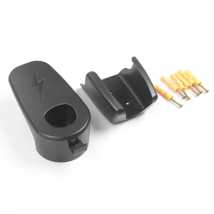 Vehicle Charger Control Holder with Chassis Bracket - Wall Stand for Tesla Model 3/Y, Charger Cable Organizer