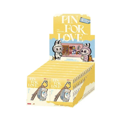 POP MART The Monsters Pin for Love – Letter Pendant Blind Box Mystery Toy, Anime Figure Ornament Gift