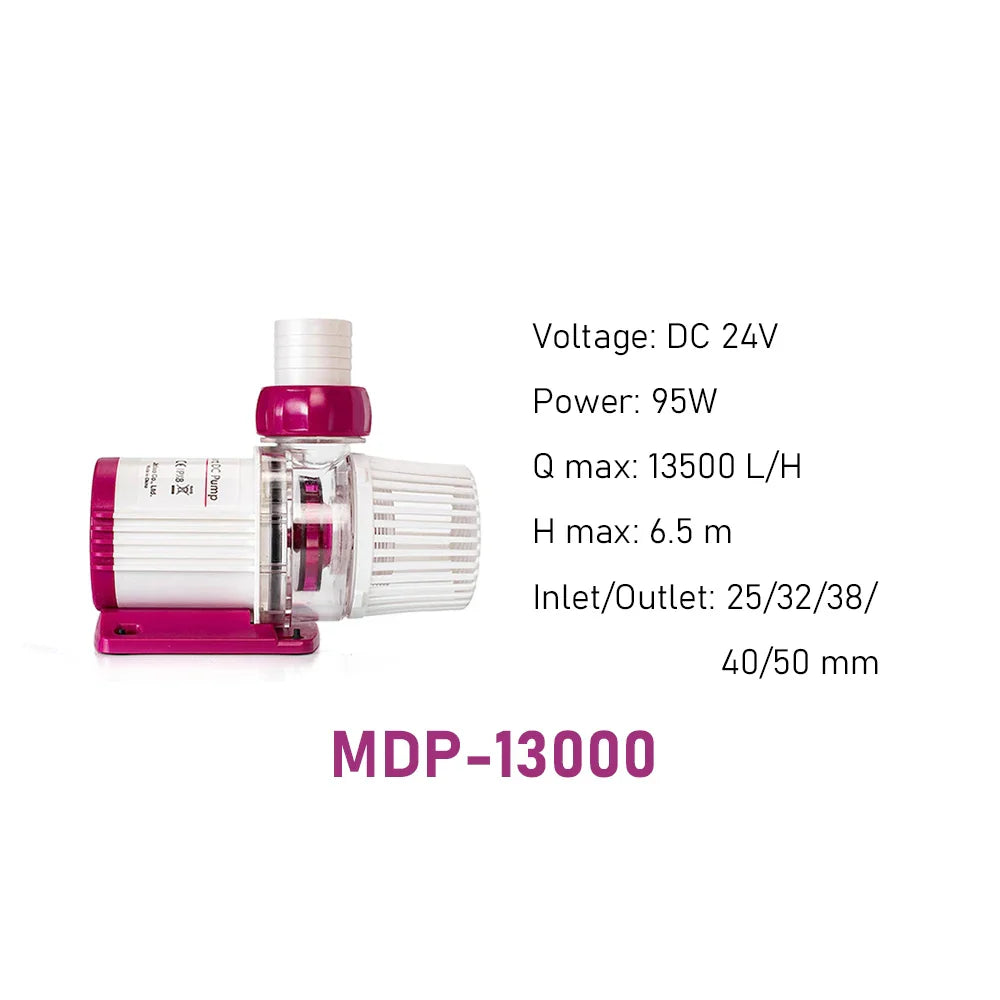 Jebao/Jecod MDP Series Smart DC Aquarium Pump – WiFi App Controlled Circulation Return Pump with LCD