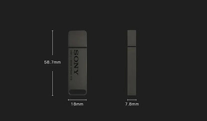 SONY High-Speed PenDrive – 2TB, 1TB, 512GB, 256GB USB Flash Drive for Xiaomi Phones, Portable Metal USB Stick