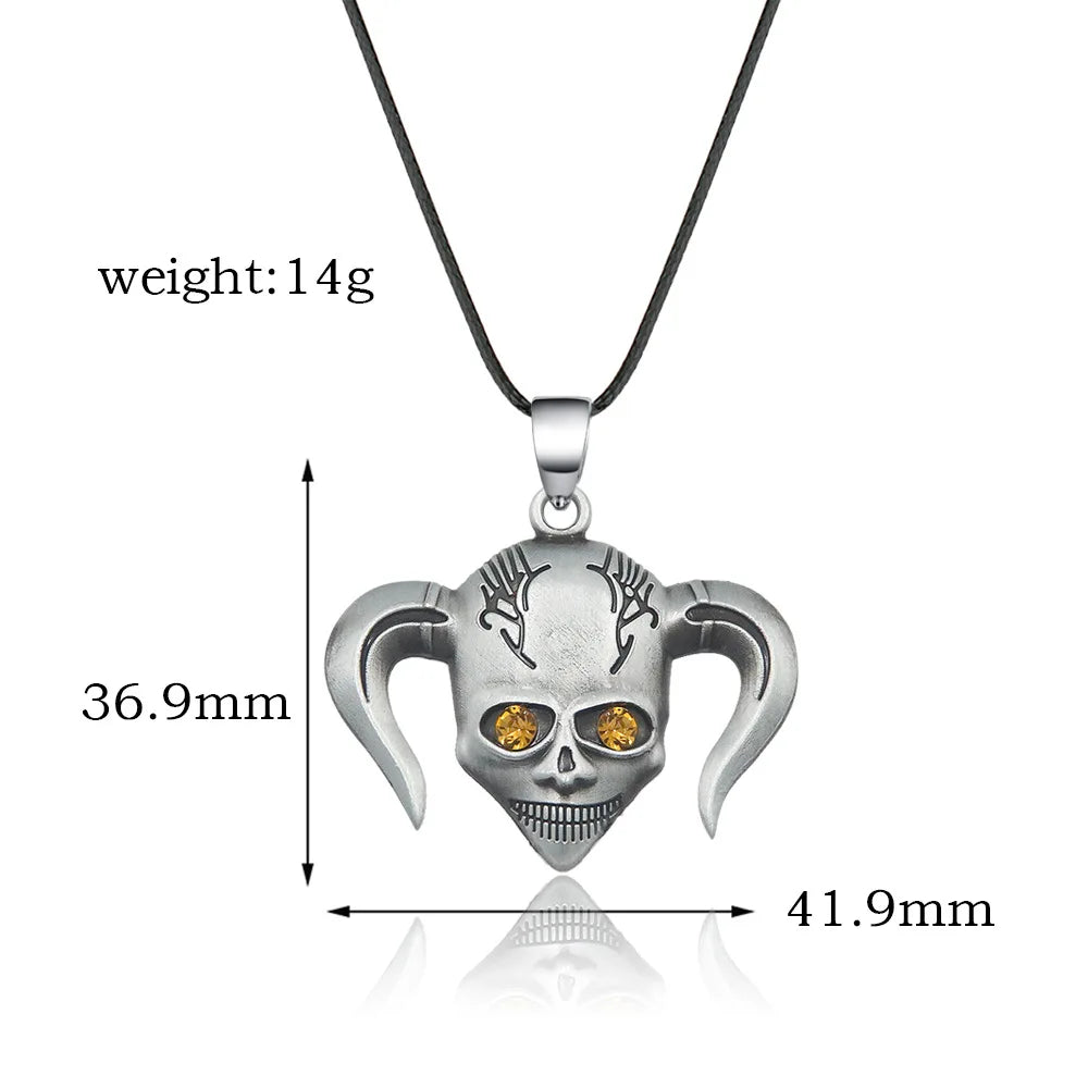 Bleach Ichigo Kurosaki Keychain Necklace - Anime Cosplay Pendant Charm for Men & Women Backpack Jewelry Gift