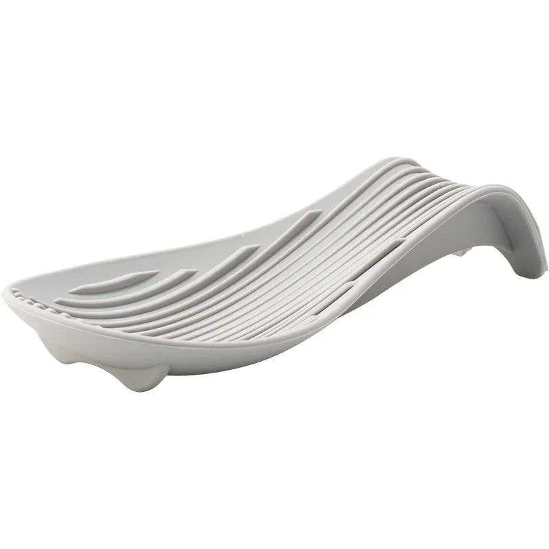 Silicone Insulated Spoon Holder Placemat – Heat Resistant Kitchen Utensil Rest & Cutlery Storage Mat (1/4 Pcs)
