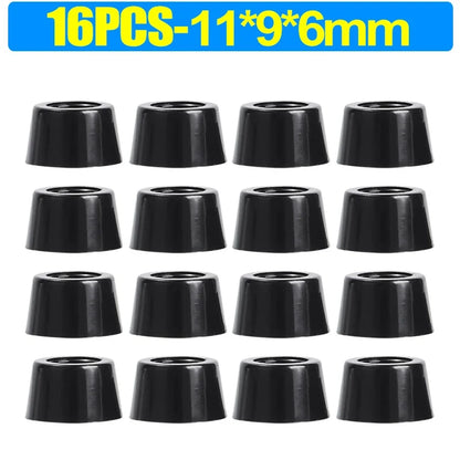 8/80pcs Rubber Furniture Pads - Non-Slip Floor Protectors & Chair Leg Bumper Gaskets for Tables and Cutting Boards