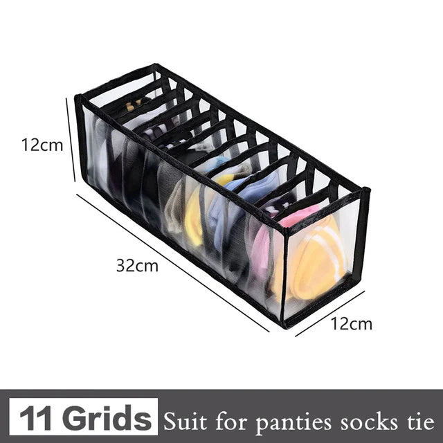 Jeans & Clothing Storage Box – Closet Organizer Drawer System for Pants, Cabinet, and Clothing Organization