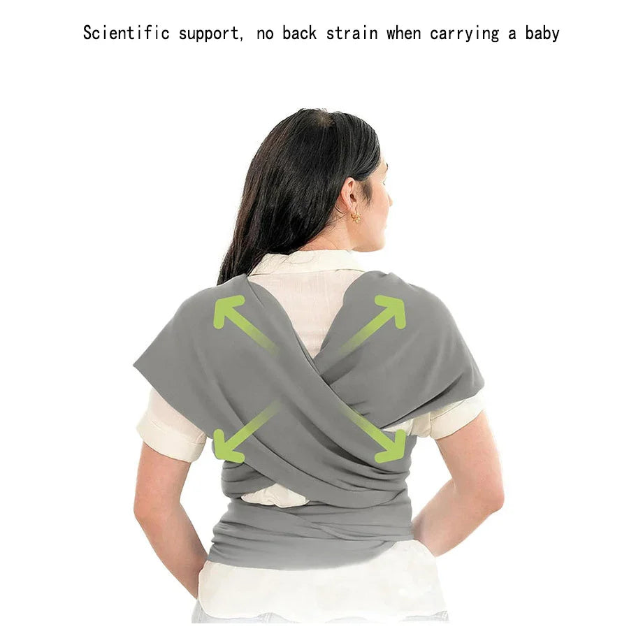 Multi-Functional Baby Carrier - Front Carrying Nursing & Hands-Free Travel Support
