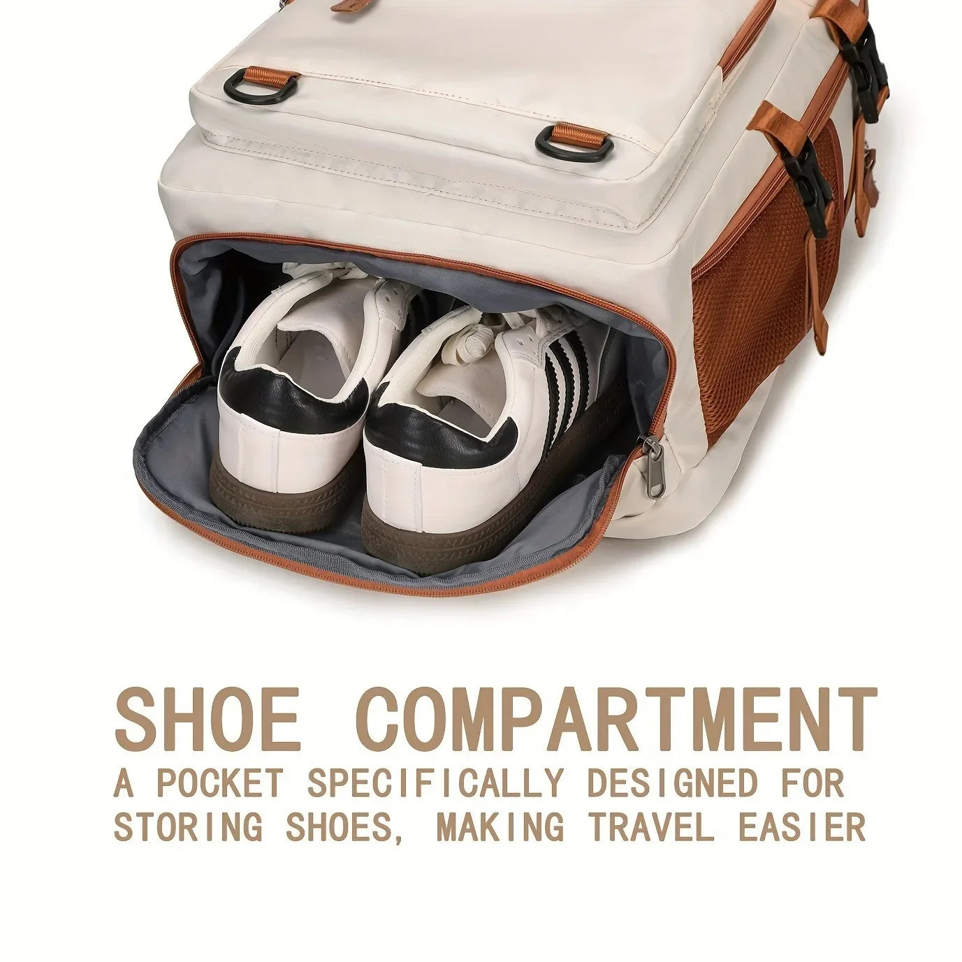 Expandable Business Laptop Backpack - Large Capacity Travel & Computer Bag for Men and Women