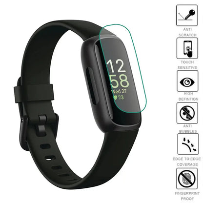 5-Pack Soft TPU Clear Screen Protector for Fitbit Inspire 3 – Protective Film for Smart Wristband