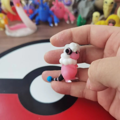 Pokemon 1:20 Scale Character Figures - DIY 3D Printed Kawaii Cartoon Models Kids Christmas Gift Toys