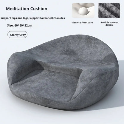 Large Floor Cushion for Women – Comfortable Meditation & Yoga Seat Pillow for Adults
