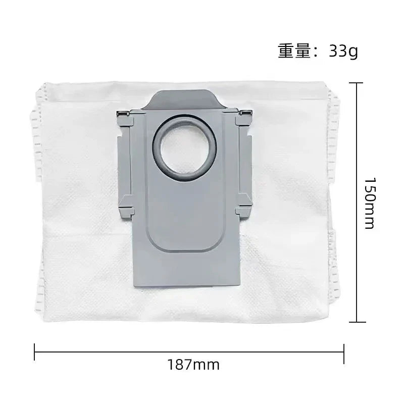 Roborock Q8 Max, Q5 Pro Replacement Parts – Main Brush, Side Brush, HEPA Filter, Mop & Dust Bag Accessories