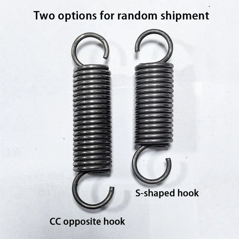 Strong Extended Tension Springs — Open Hook Wire Spring 1.0mm, 1.5mm, 2.0mm